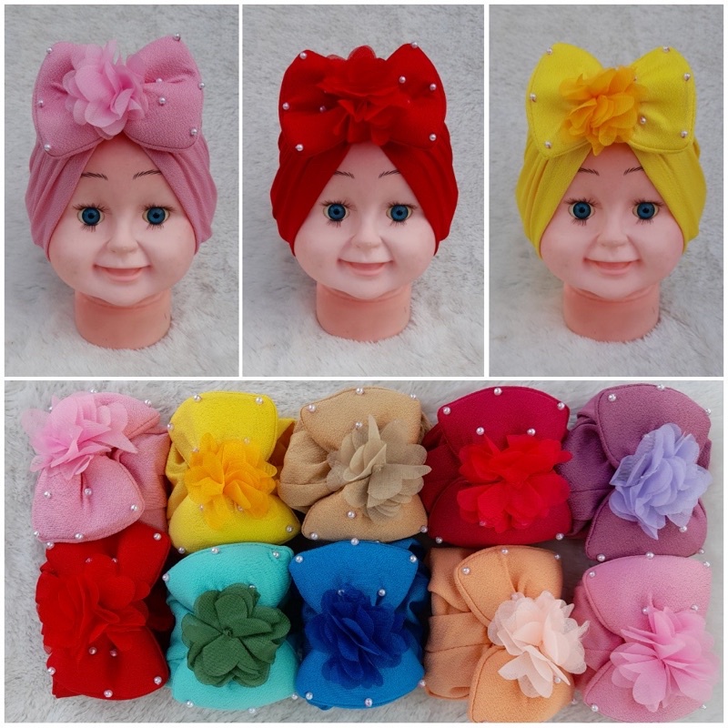 Turban Bayi Azzahra / Turban Anak / Turban / Turban Bayi Permpuan