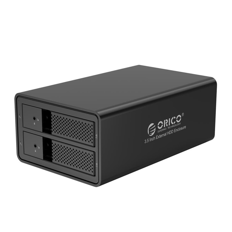 ORICO 9528RU3 2 bay 3.5-Inch External Hard Drive Enclosure with RAID