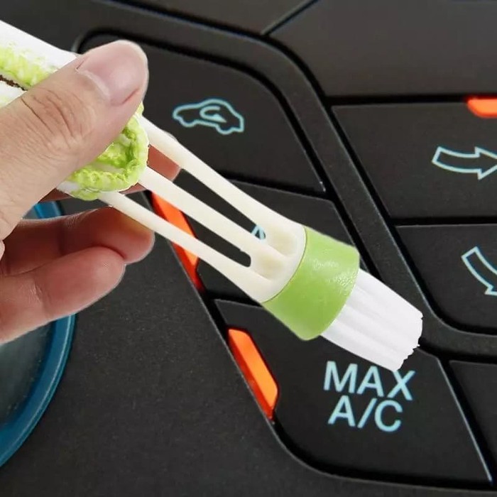 Kuas Sikat Dashboard Keyboard Kain Kuas Pembersih AC Mobil 77 Kuas Kain Microfiber.