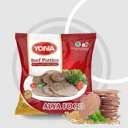 

Yona Beef Paties Burger Sapi 500 gr Daging Burger