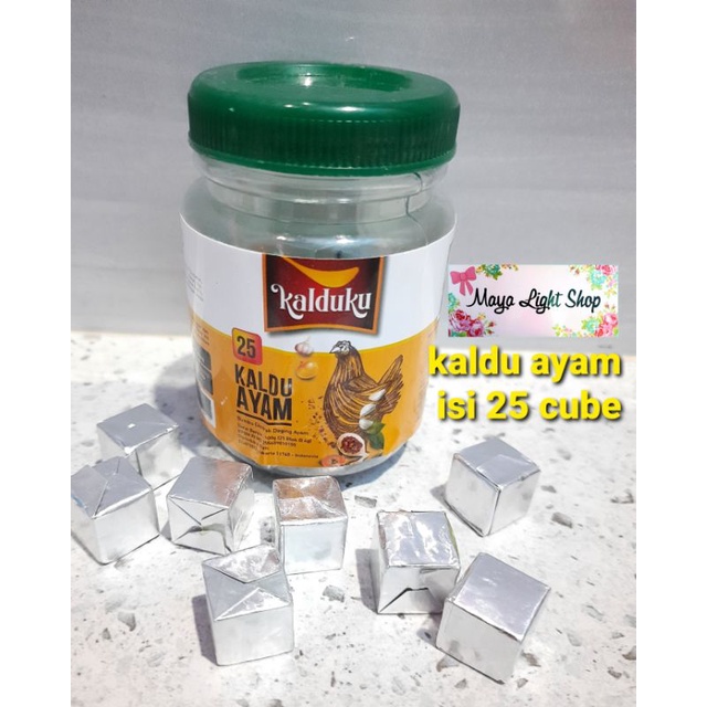 Sale Kaldu ayam sapi dikirim random kalduku egafood 25 cube chicken powder penyedap rasa kaldu bubuk termurah