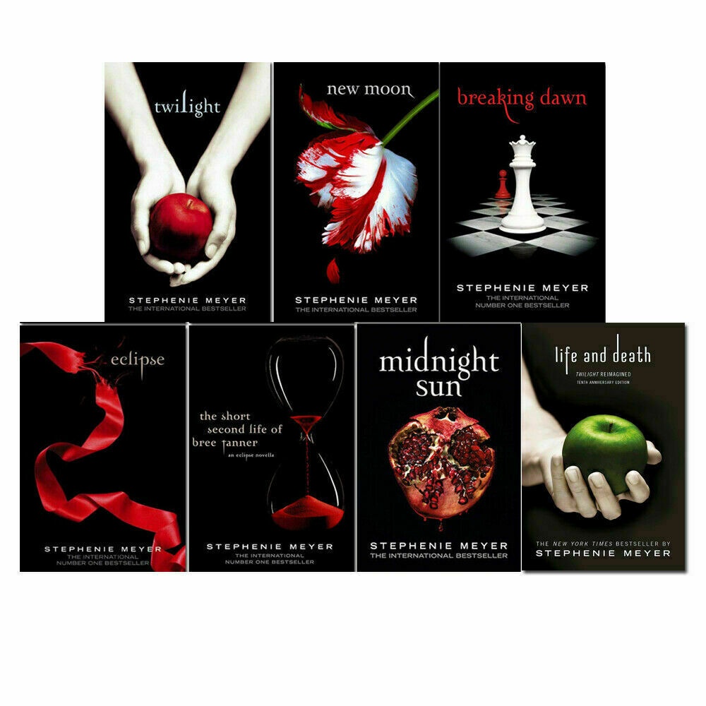 [ENGLISH] BUKU NOVEL STEPHENIE MEYER 6 SERIES - TWILIGHT - NEW MOON - ECLIPSE - BREAKING DAWN - LIFE AND DEATH - TWILIGHT SAGA [ORIGINAL]