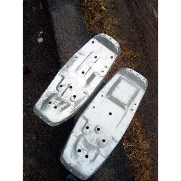 PLAT PAPAN JOK GL100 & 125 GALVANIS COAK AKI