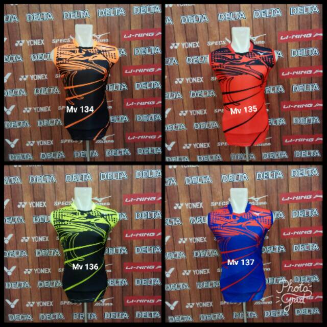 Baju Singlet Voli Mv 134 Kaos Singlet Mizuno Printing Murah Terbaru