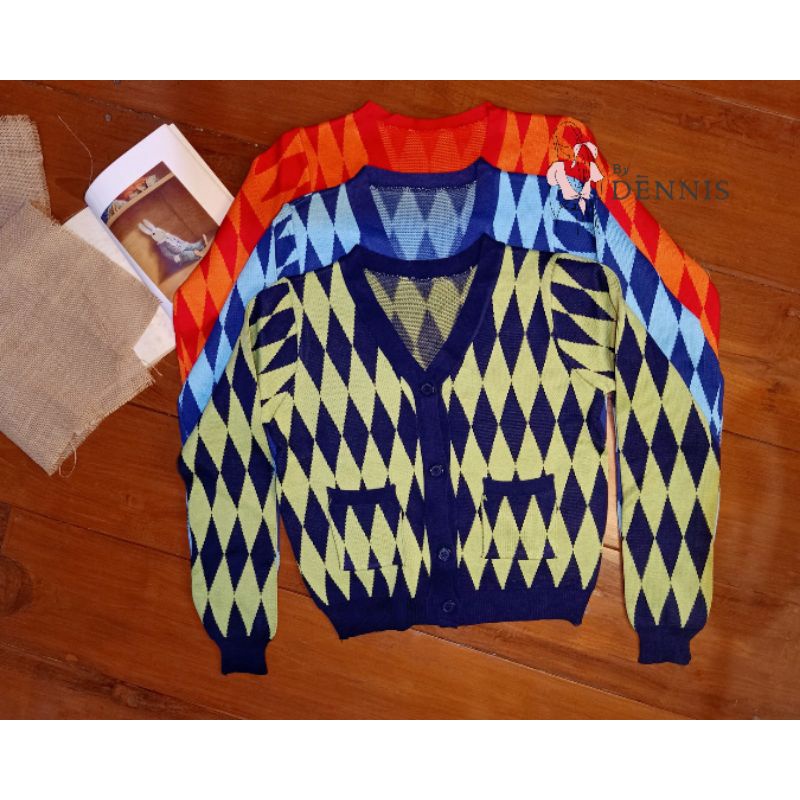 bydennis | Riley Cardigan • cardigan rajut wanita tebal import korea lengan panjang murah remaja bar