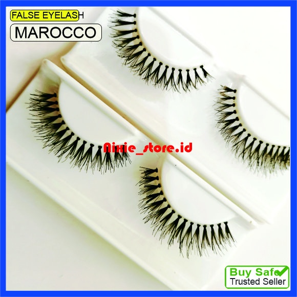 Fake Eyelash Bulu mata Palsu MAROCCO Lembut Premium Bagus Murah Kualitas Export