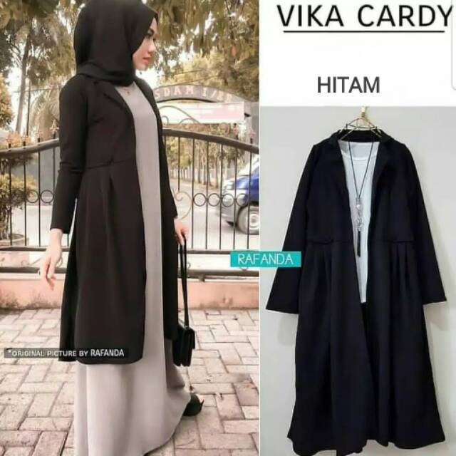 CARDIGAN VIKA CARDI MOSCREPE OUTER PREMIUM-2
