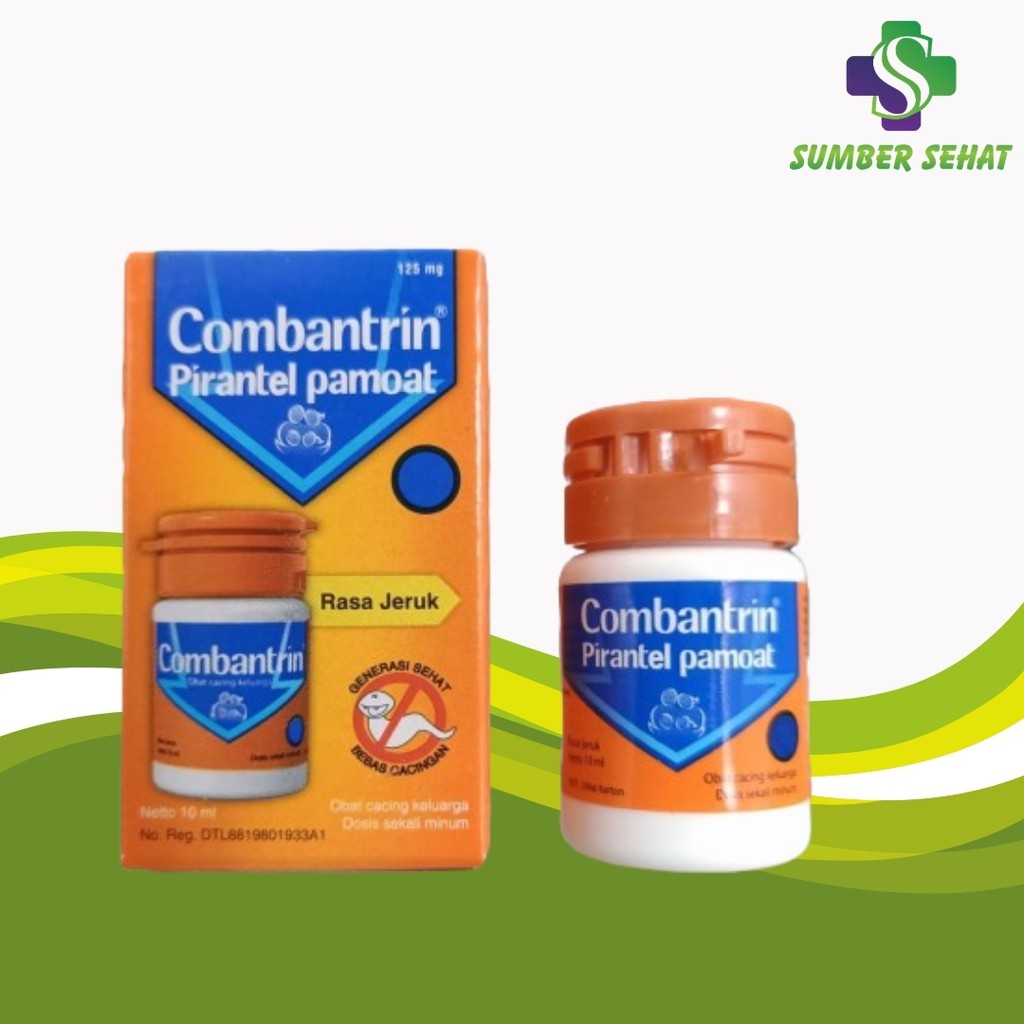 COMBANTRIN SIRUP JERUK 10 ML