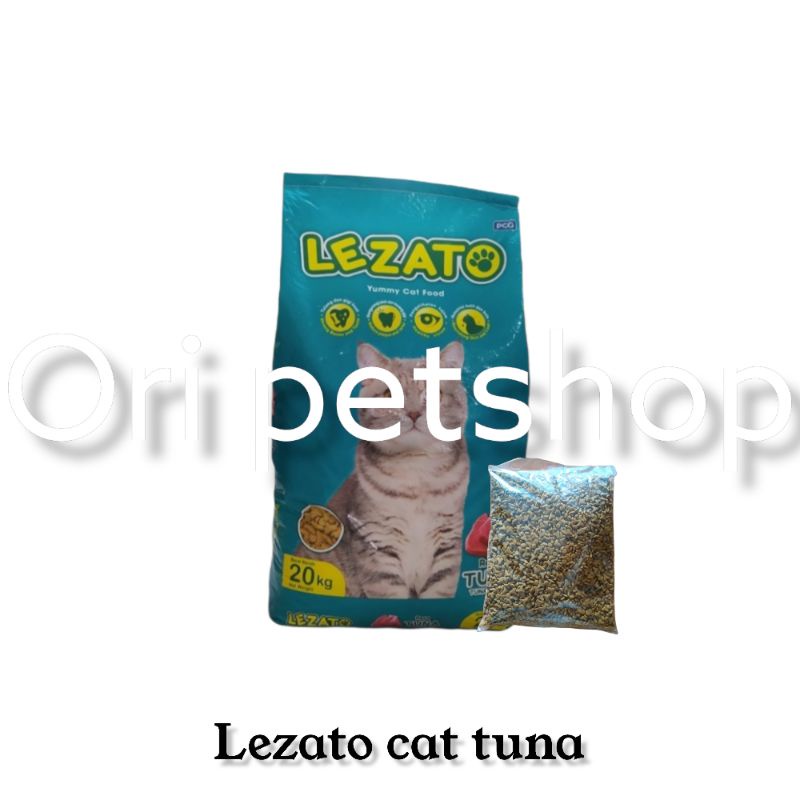 LEZATO Adult Tuna Dry Food Makanan Kucing Dewasa 20kg - Gosend