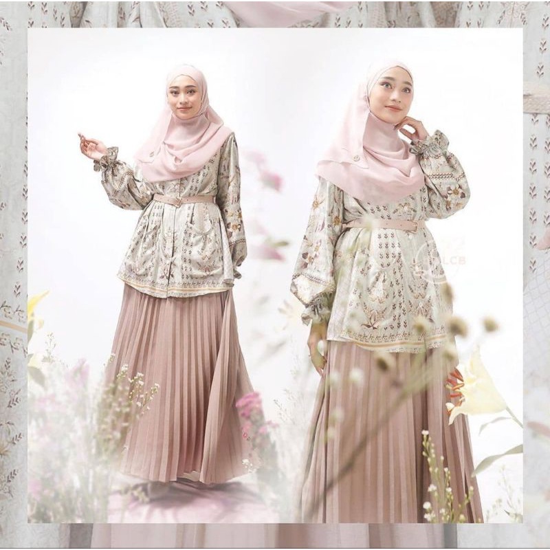 Lelie bloom shirt mint, dar LBYLCB