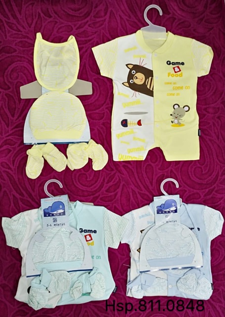 Kenaz jumper bayi cowok pendek 1 set berSNI