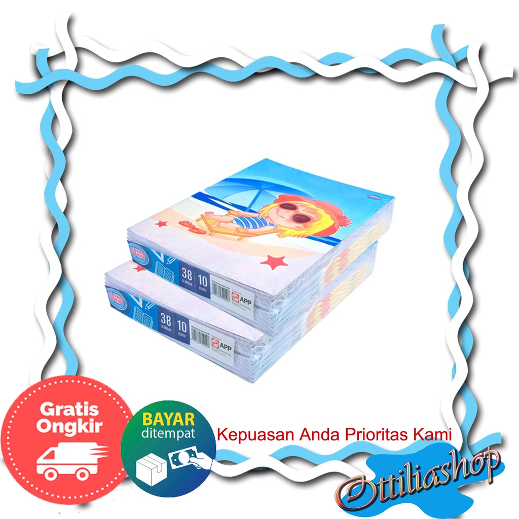

BUKU TULIS SINAR DUNIA ISI 38 BUKU CATATAN ANAK SEKOLAH MURAH BERKUALITAS