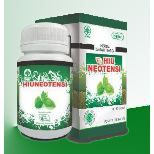 

NEOTENSI 60 KAPSUL Herbal Untuk HIPERTENSI - DARAH TINGGI