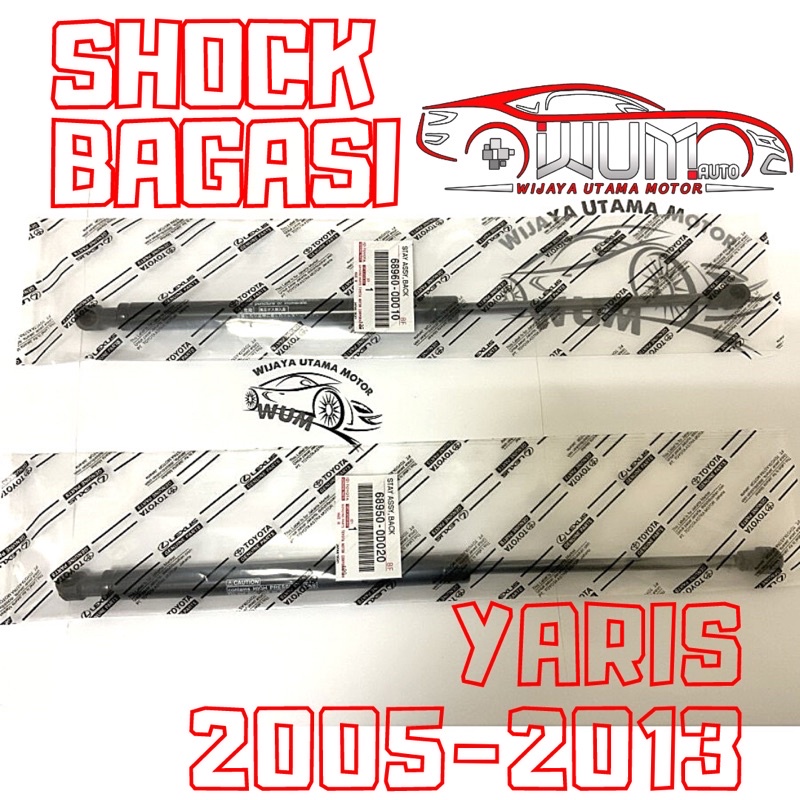 SHOCK BAGASI-SHOCK PINTU BELAKANG-HIDROLIK BAGASI TOYOTA YARIS