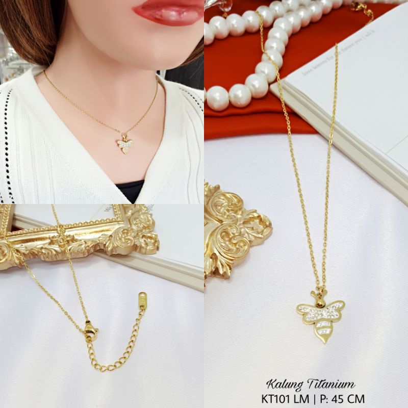 Kalung Titanium Wanita KT101 LM