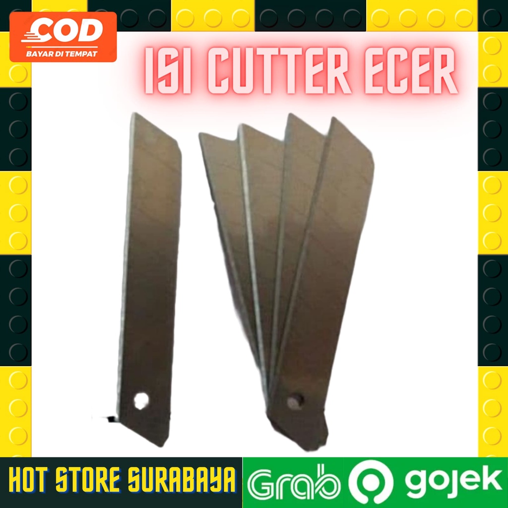 ISI REFILL PISAU CUTTER BESAR /CUTTER TAJAM MURAH  / Isi Cutter Besar Blade Cutter / REFILL CUTTER ORIGINAL