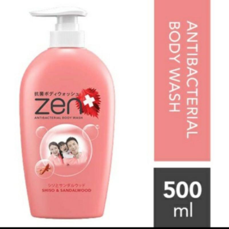 Zen Sabun Cair Botol/Body Wash 500 ml Original ~ Berkualitas Harga Promooo