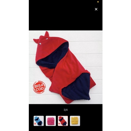 Selimut Bayi Lembut Mata Kuping Dnw Baby