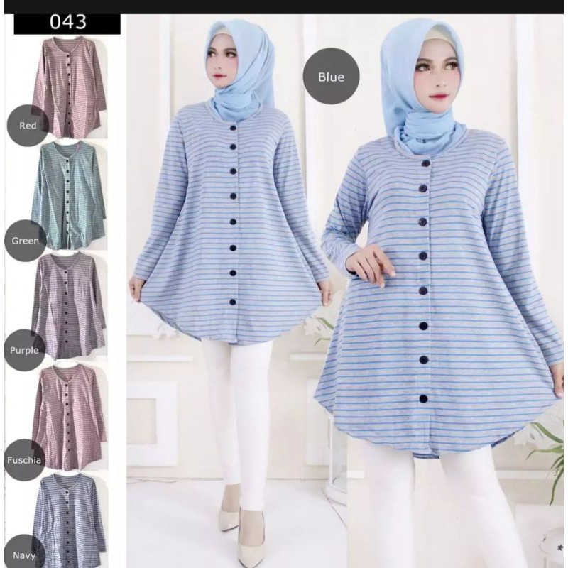 BLOUSE JUMBO SALUR WARNA 043