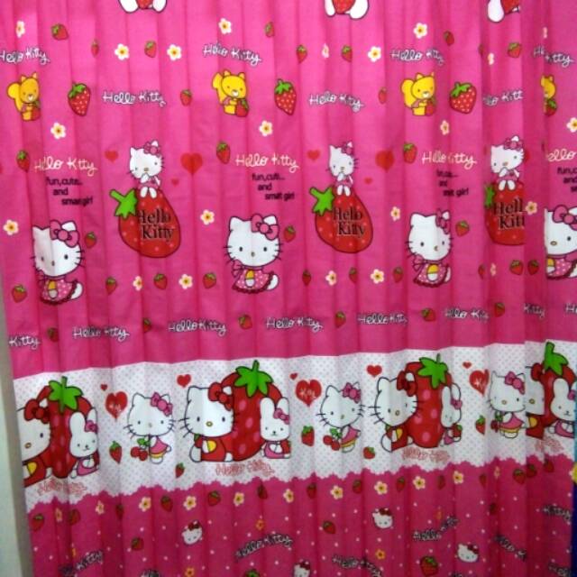 dekorasi kamar hello kitty pink<br />