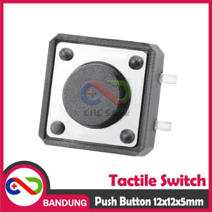 TACTILE SWITCH PUSH BUTTON TC-1212T 12x12x5 MM FOR ARDUINO