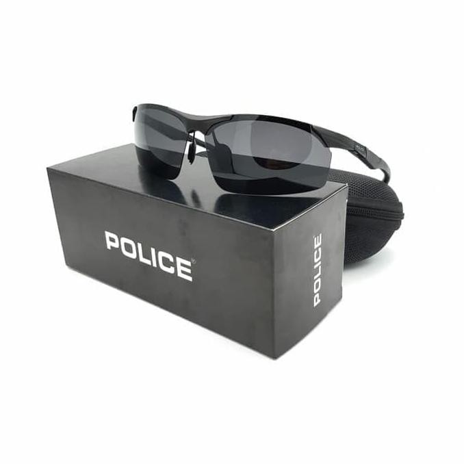 ( AC, gc, SWATCH ) Kacamata Hitam Police 1801 Grade Original Polarized