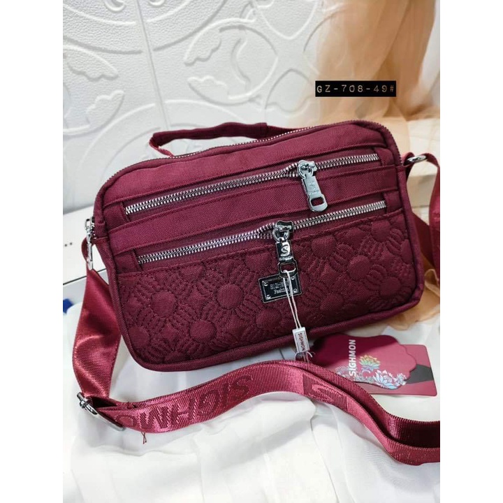 Tas Slempang Sighmon 708 tas selempang jinjing wanita sling bag cewek tenteng asli ori import. Tas Wanita Import Tas Sighmon Best Seller.!!!!