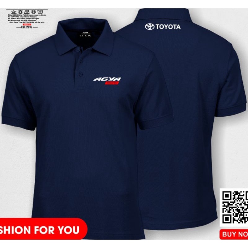 kaos Toyota Agya baju Toyota Agya seragam Toyota Agya kaos polo Toyota Agya kaos katun Toyota Agya k