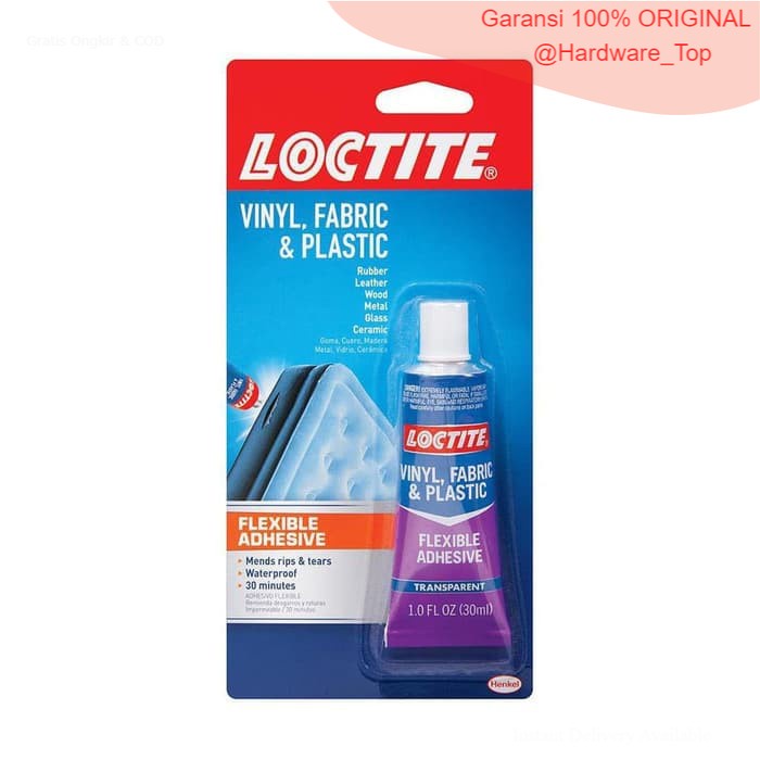 

Lem Loctite Vynil Fabric Kain dan Plastik USA
