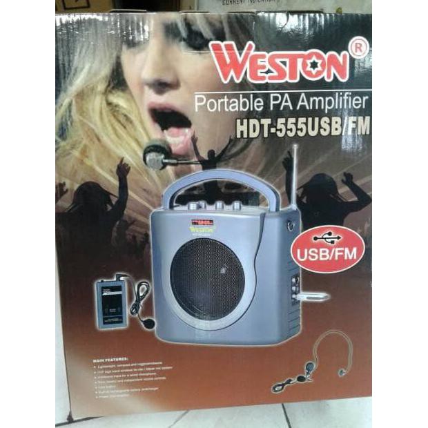 speaker meeting weston wireless USB/FM Clip on+headset