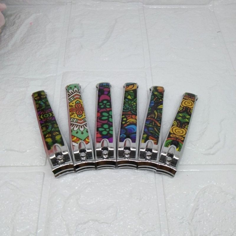 gunting kuku besar motif jepit kuku batik cantik