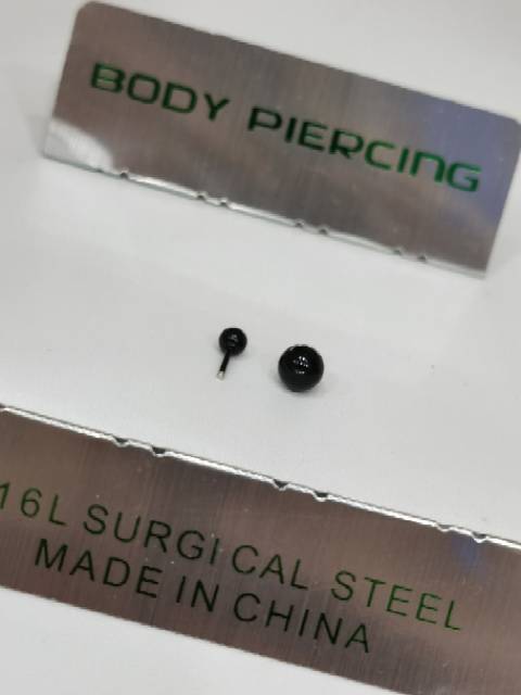 [SIAP KIRIM] ANTING PIERCING | ANTING METAL | ANTING BARBEL COWOK CEWEK AT07