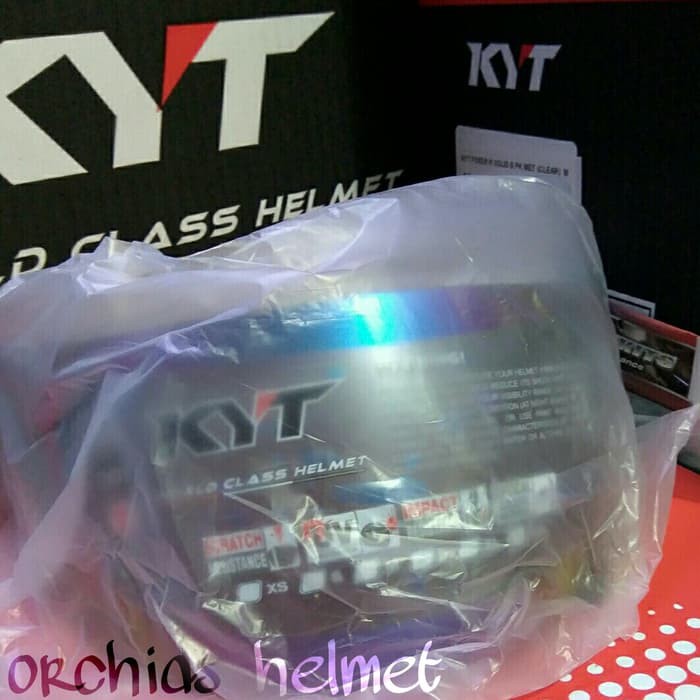 Kaca helm pelangi visor rainbow INK Centro jet KYT dj maru Original