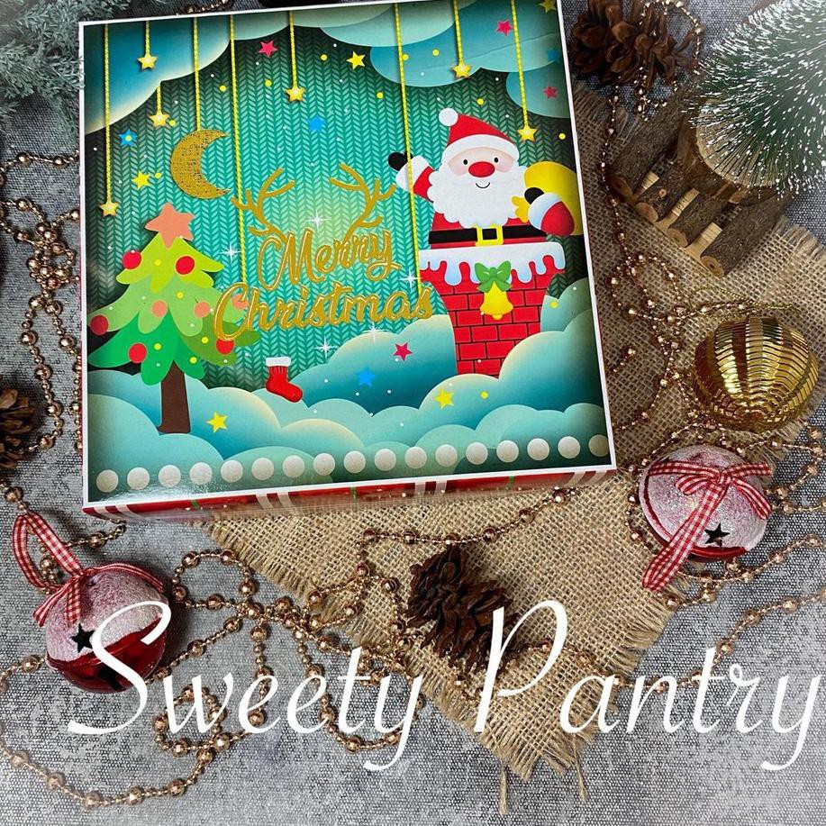 

✔️SHOPPP❤️ - Dus Kue / Box Kue / Packaging Kue Natal Type Joy