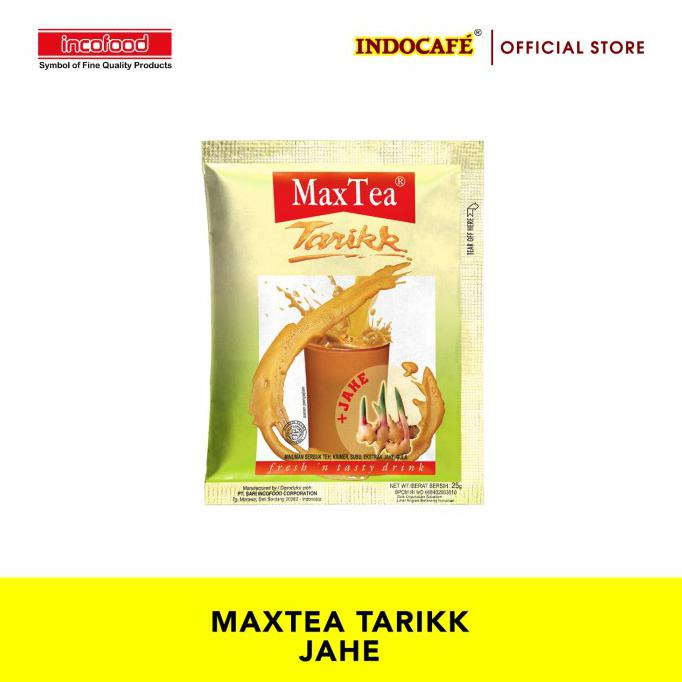 

Diskon MaxTea Tarikk Jahe (5 sachet) Cuci Gudang Awal Tahun