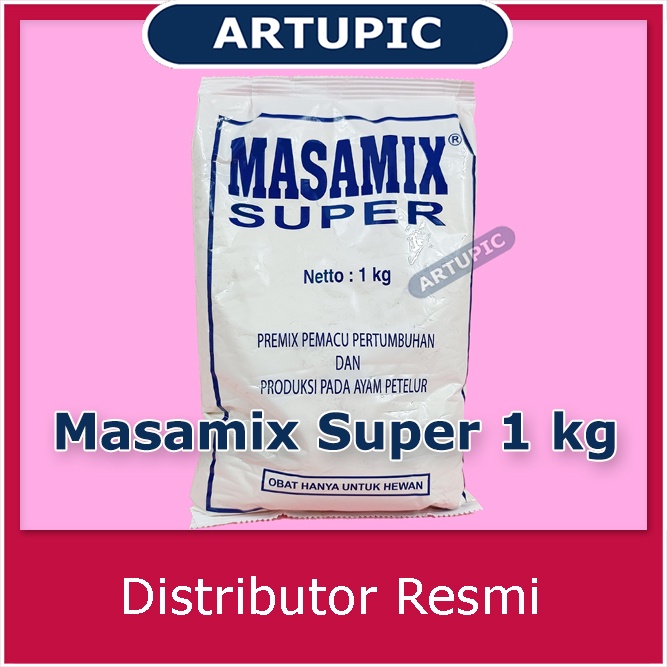 Jual Masamix Super 1 Kg Premix Vitamin Ayam Petelur Multivitamin Asam Amino Mineral Meningkatkan