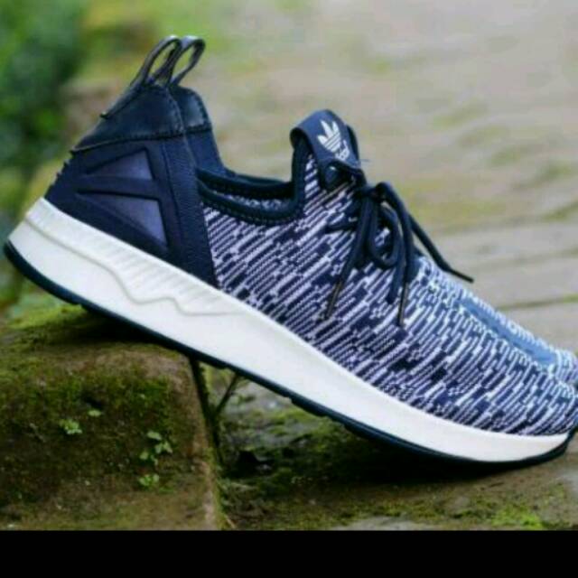 Sepatu sport adidas zx flux adv premium import-running-olahraga-gym-fitness-cassual-sneakers
