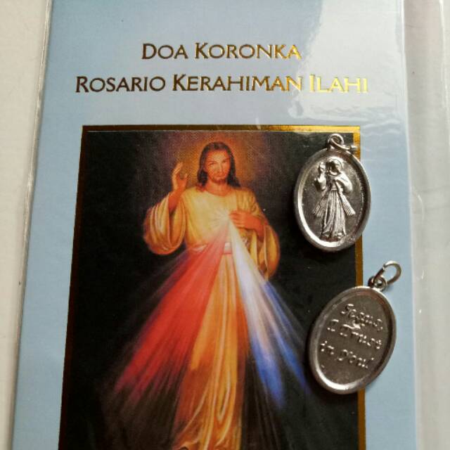 Medali rosario koronka kerahiman ilahi