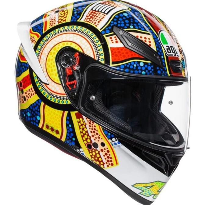 Agv K1 Rossi Dreamtime | Helm Full Face | Helm Agv Ori | Agv K1 Tokobiru274
