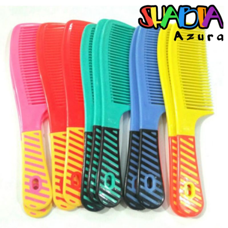 Sisir Rambut Motif Garis