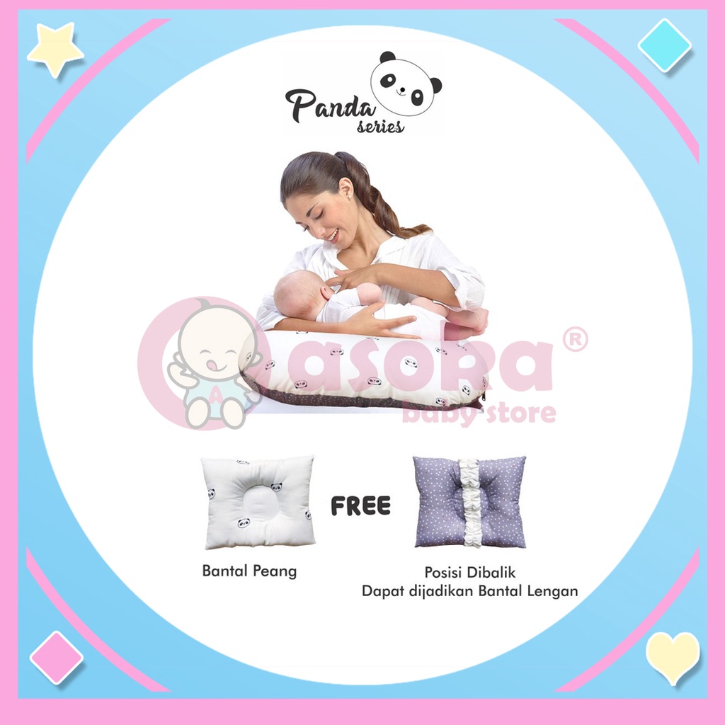 Omiland Bantal Menyusui Panda Series OWB1141 ASOKA