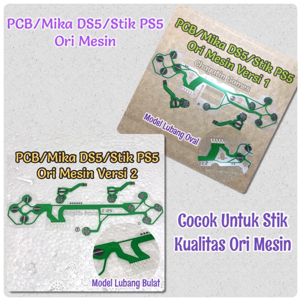 PCB DS5 / Mika Stik PS5 Untuk Stik Ori Mesin / OM