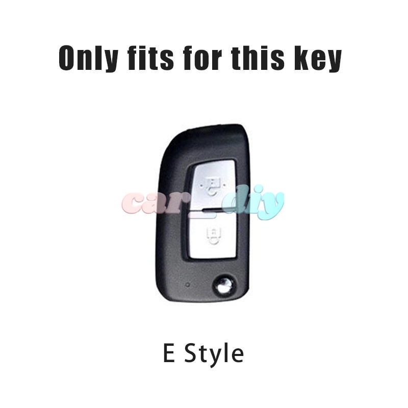 Casing Kunci Remote Mobil Bahan TPU Lembut 2 Tombol Dengan Gantungan Kunci Untuk Nissan Qashqai J11 X-Trail Juke Micra Murano Tiida Maxima