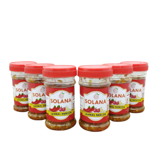 

Sambal Solana Mercon Pedas isi 6 pcs