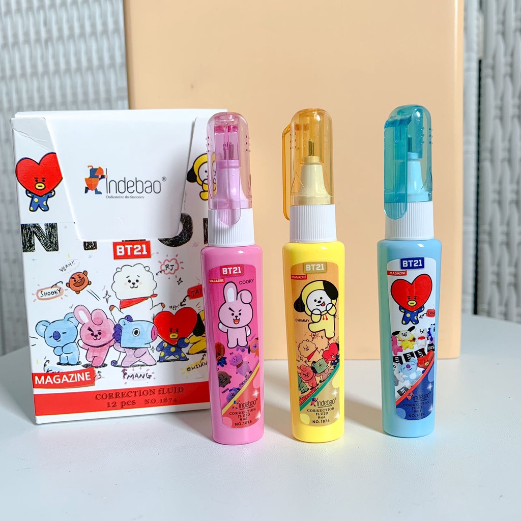 TIPE X CAIR BT21 ARMY BANGTAN BTS KPOP LUCU UNIK MURAH READY BERKUALITAS GROSIR COD