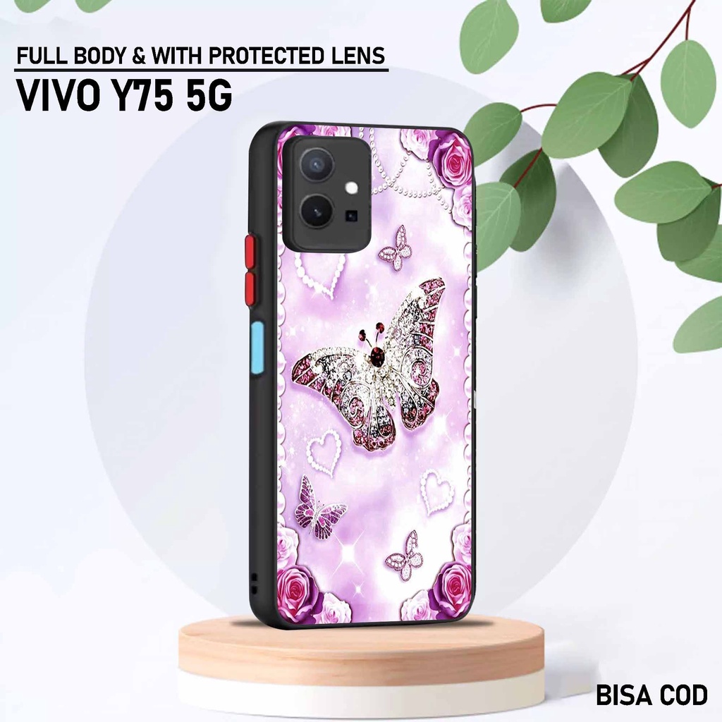 Case Vivo Y75 5G - Hardcase Vivo Y75 5G - Softcase Vivo Y75 5G - Cassing Elegant Vivo Y75 5G - Kesin