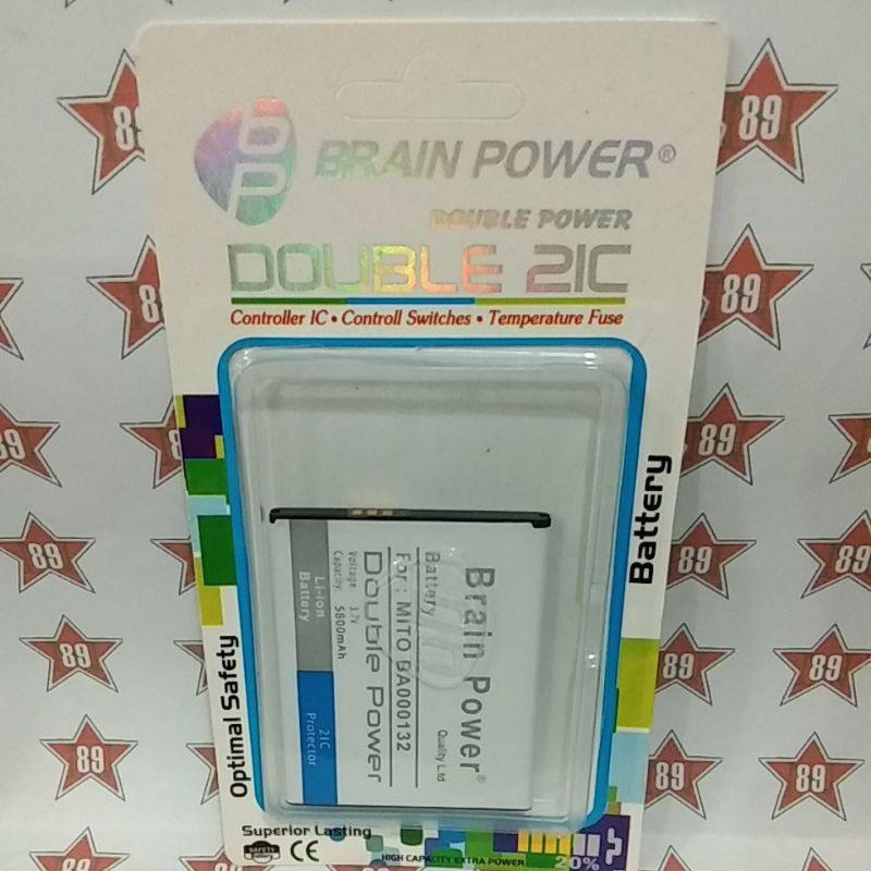 Battery batre Mito Ba000132 Brain power