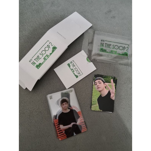 [Ready Stock] Photocard BTS In The Soop 2 (harga fix cek Deskripsi) + Keyring V Dicon