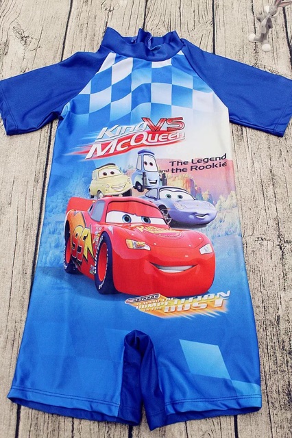 Baju renang anak laki-laki karton spiderman paw patrol mcqueen thomas poli car iron man captain am