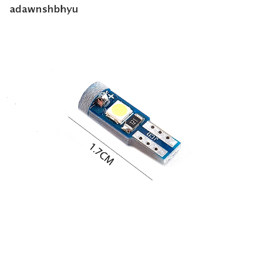 10 Pcs Lampu Bohlam Led T5 12V Untuk Interior Mobil